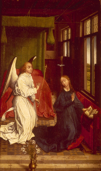 R. van der Weyden / Annunciation a Rogier van der Weyden