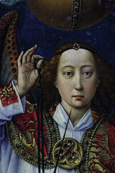 R. van der Weyden, Archangel Michael a Rogier van der Weyden