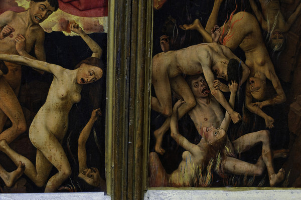 R. van der Weyden, Descent into Hell a Rogier van der Weyden