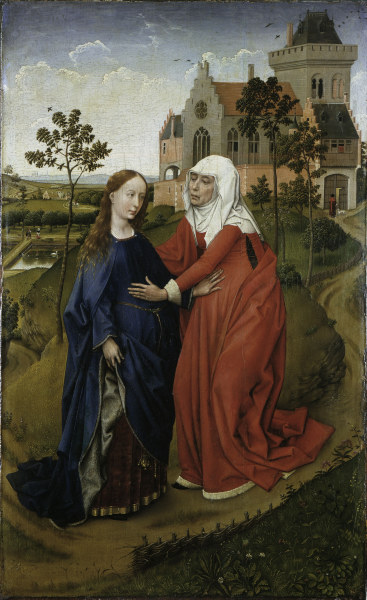Rogier van der Weyden / Visitation a Rogier van der Weyden