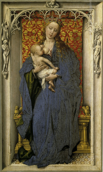 Rogier van der Weyden, Mary and Child a Rogier van der Weyden