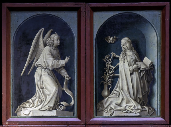 R.van der Weyden, The Annunciation a Rogier van der Weyden