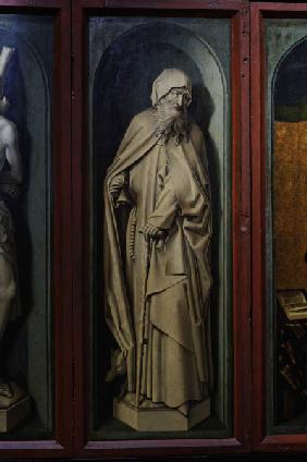 R.van der Weyden, Saint Anthony