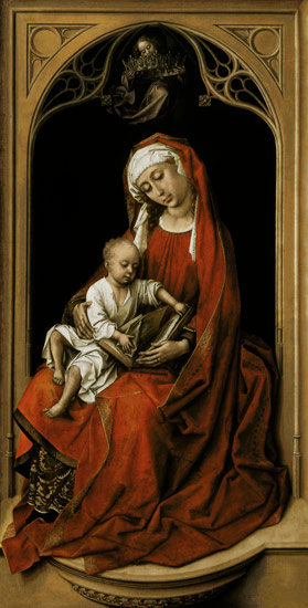 Maria with Christuskind (Madonna Duran) a Rogier van der Weyden