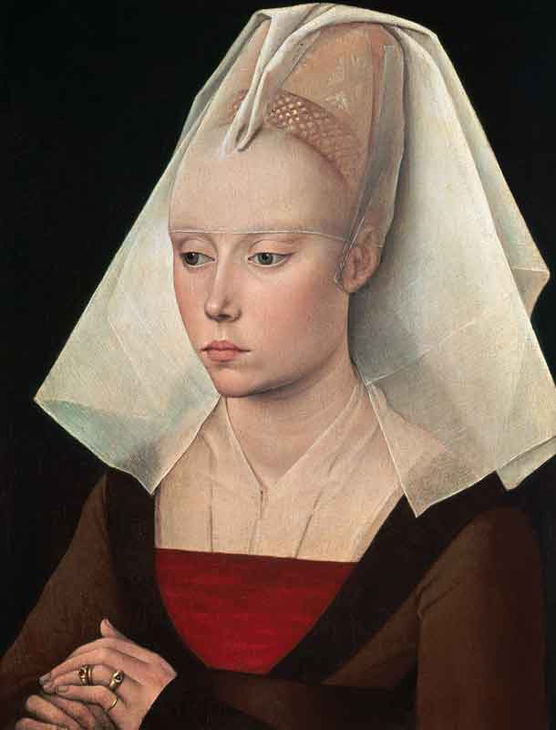 Portrait of a woman a Rogier van der Weyden