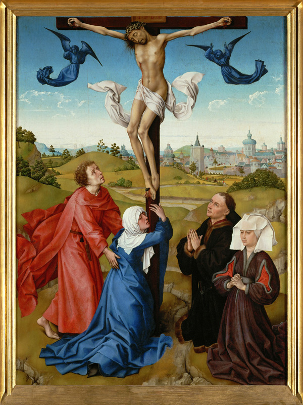 The Crucifixion (The Crucifixion Triptych) a Rogier van der Weyden