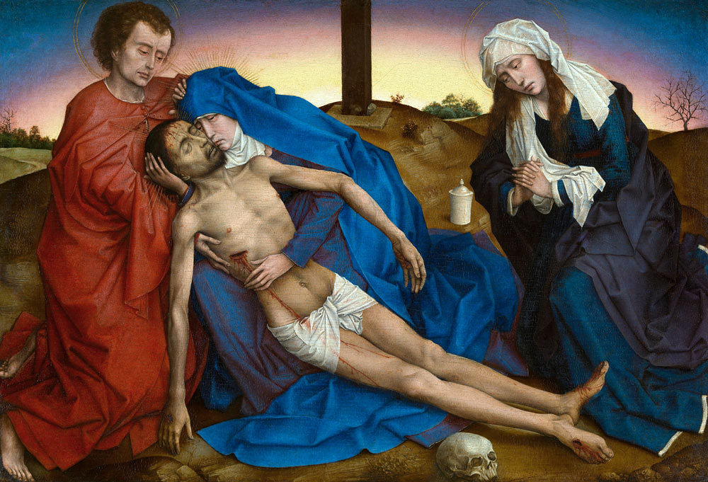 Pietà a Rogier van der Weyden