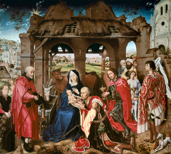 The Adoration of the Magi a Rogier van der Weyden