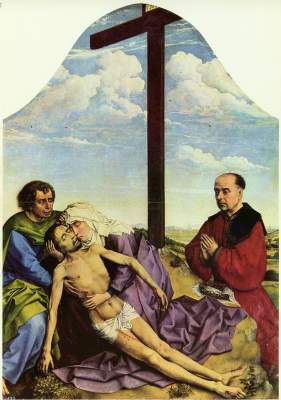 Beweinung Christi a Rogier van der Weyden