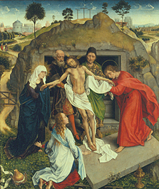 Grablegung Christi a Rogier van der Weyden