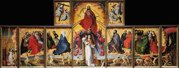 The Last Judgement a Rogier van der Weyden