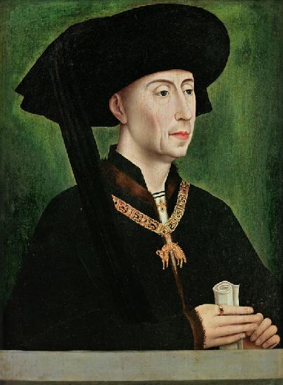 Portrait of Philippe le Bon (1396-1467) Duc de Bourgogne