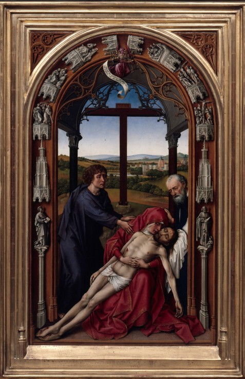 The Altar of Our Lady (Miraflores Altar) a Rogier van der Weyden