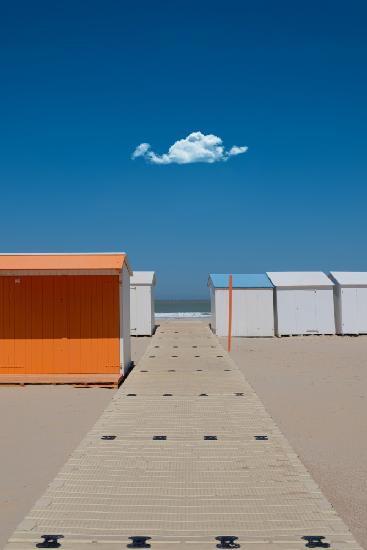 on the beach