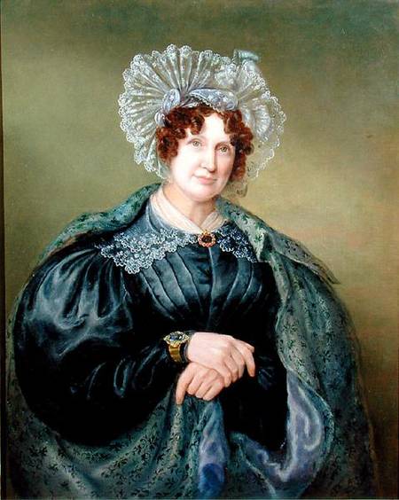 Portrait of Mrs. Ellen Sharples (1769-1849) a Rolinda Sharples