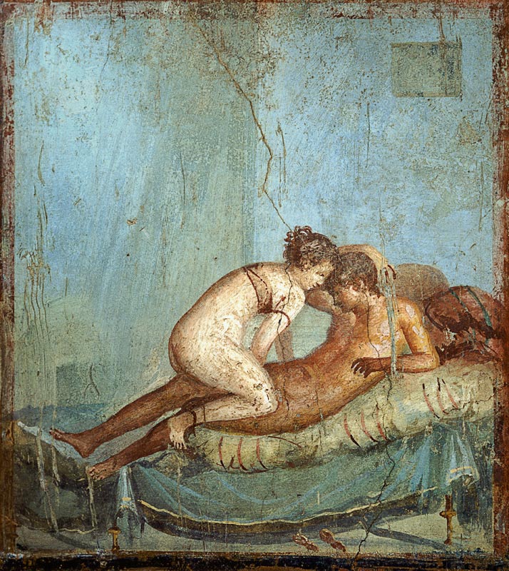 Erotic Scene, House of the Centurion a Arte Romana