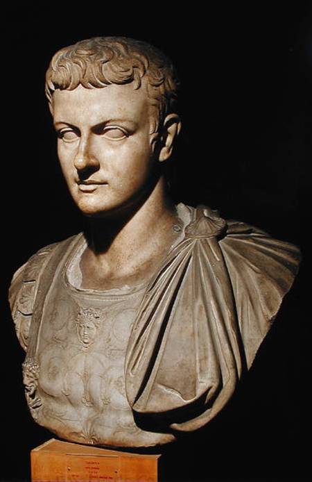 Bust of Caligula (12-41) a Arte Romana