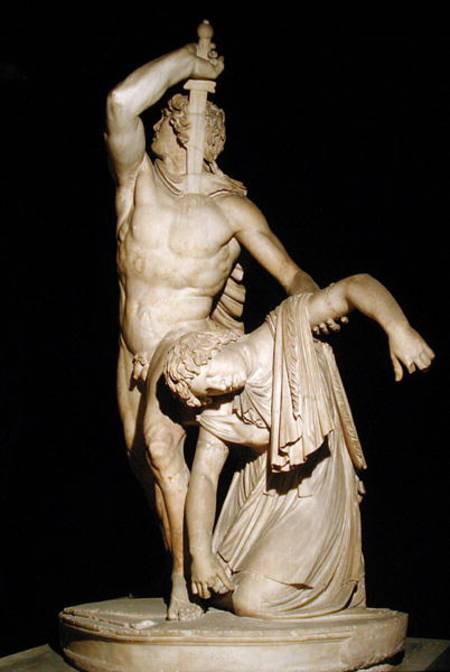 A Gaul Killing Himself having Killed his Wife before the Enemy, also known as Paetus and Arria, Roma a Arte Romana