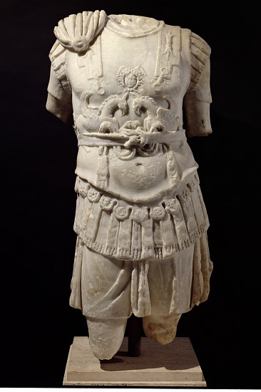 Loricate Torso, late 2nd century AD a Arte Romana