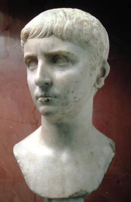 Portrait, possibly of Gaius Caesar (20 BC-AD 04) a Arte Romana