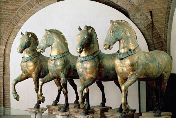 The Four Horses of San Marco, removed from the exterior in 1979