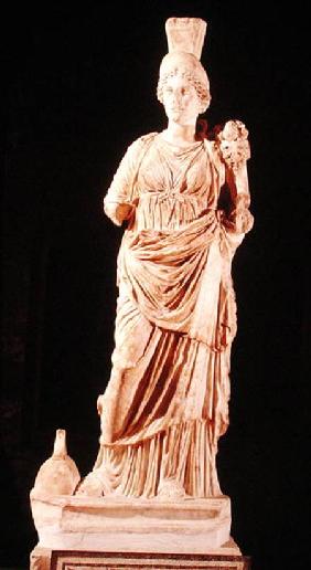 Statue of a tutelary goddess
