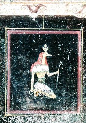 Thoth, detail from a tablinium decorated with Egyptian-style paintings
