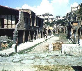 View of the Decumanus Maximus (Main Road) (photo)