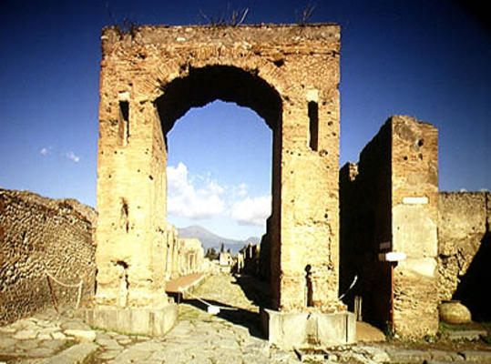 Arch of Caligula (photo) a Roman 1st century BC