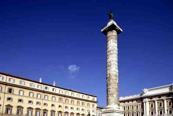 The Column of Marcus Aurelius, Roman (photo) a Roman 2nd century AD