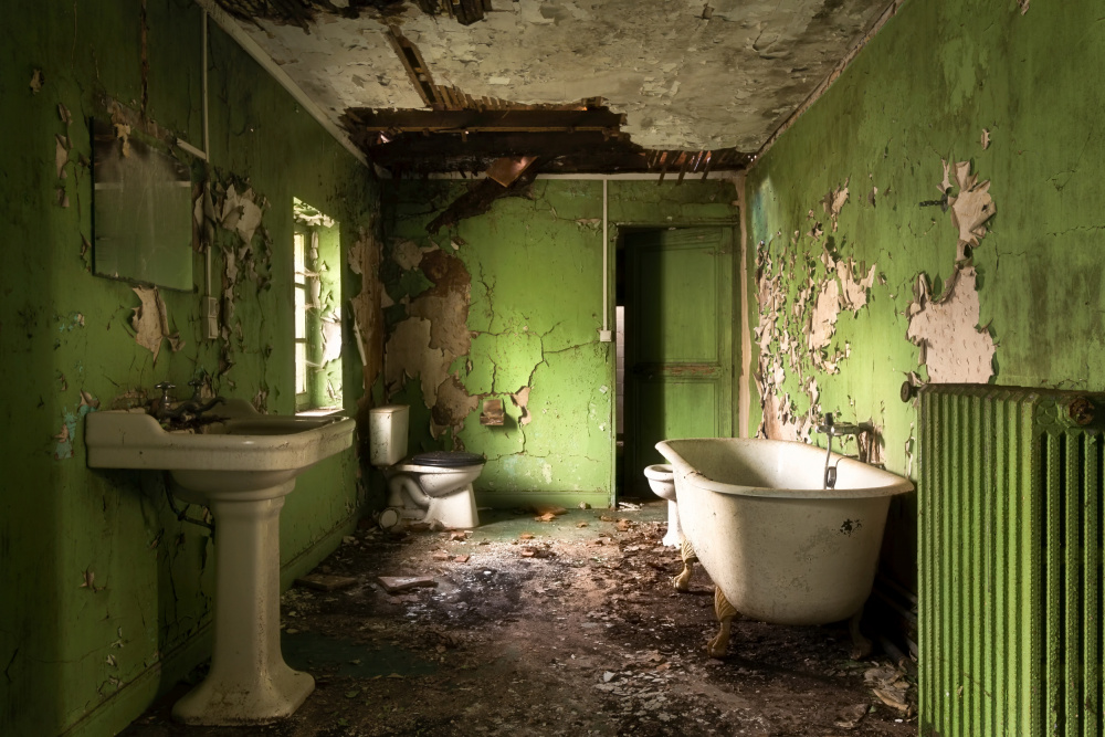 Green Bathroom a Roman Robroek