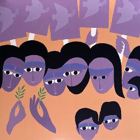 Silent Vigil 2, 1981 (acrylic on board) 