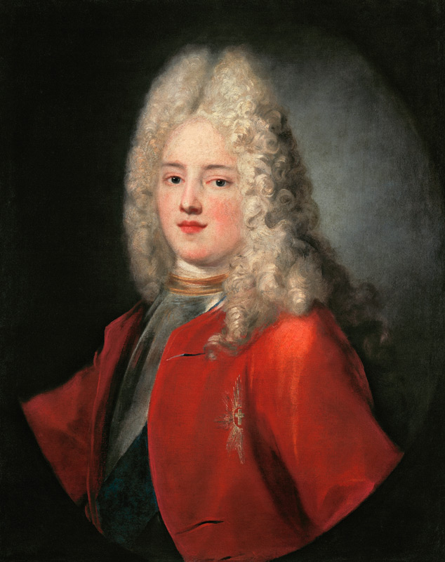 Portrait of Augustus III of Poland a Rosalba Giovanna Carriera