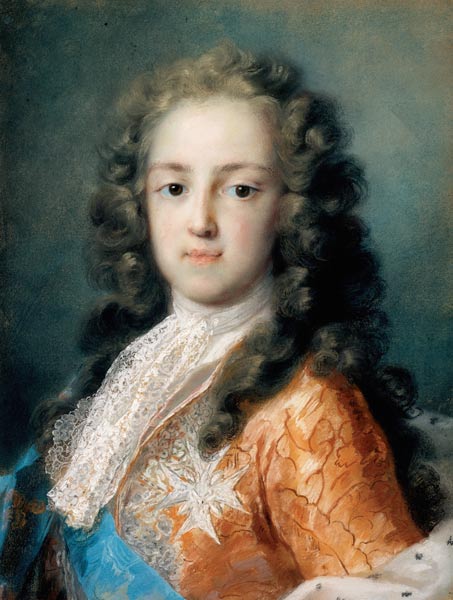 Louis XV of France (1710-1774) as Dauphin a Rosalba Giovanna Carriera