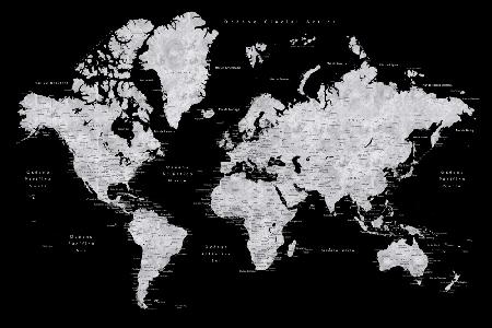 Eban world map in Spanish