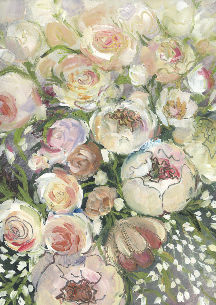 Maeve painterly florals a Rosana Laiz Blursbyai