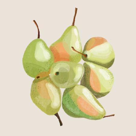 Seven pears