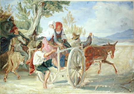 Italian Cart a Rudolf Friedrich Wasmann
