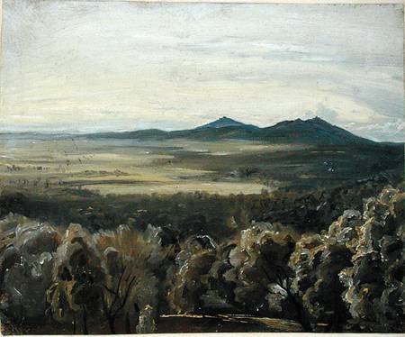 Italian Landscape a Rudolf Friedrich Wasmann