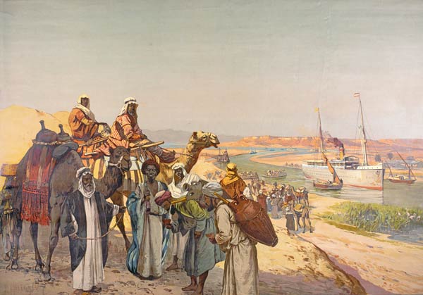 Suez Canal a Rudolf Hellgrewe