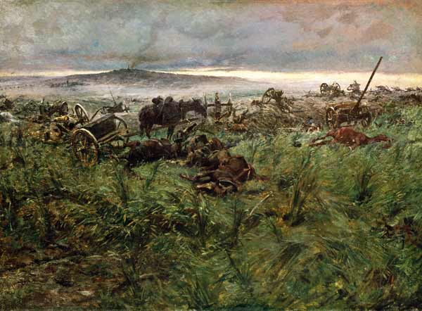 After the battle at Königgrätz. a Rudolf Otto Ottenfeld