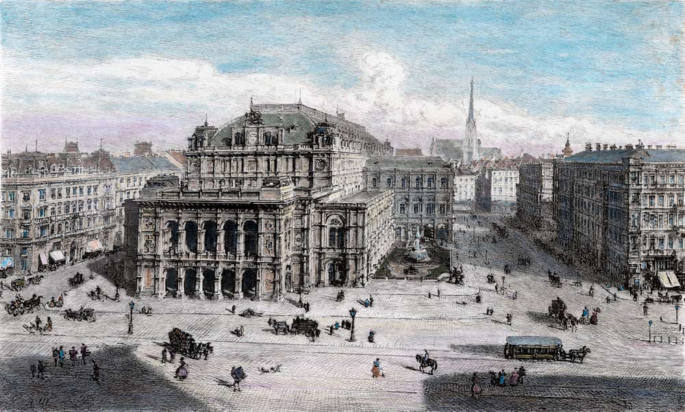 Vienna , State Opera a Rudolf von Alt