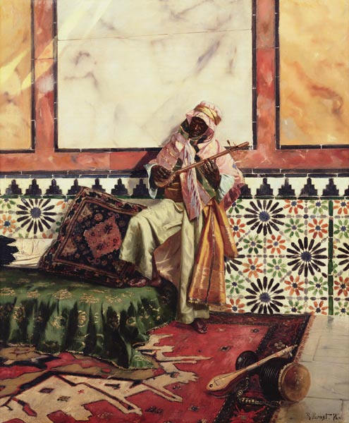 Gnaoua in a North African Interior a Rudolph Ernst