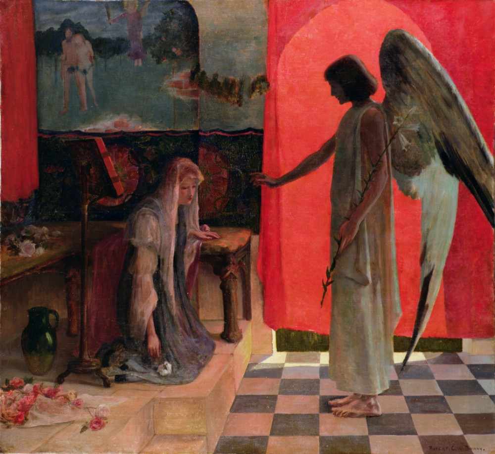 The Annunciation a Rupert Charles Wolston Bunny