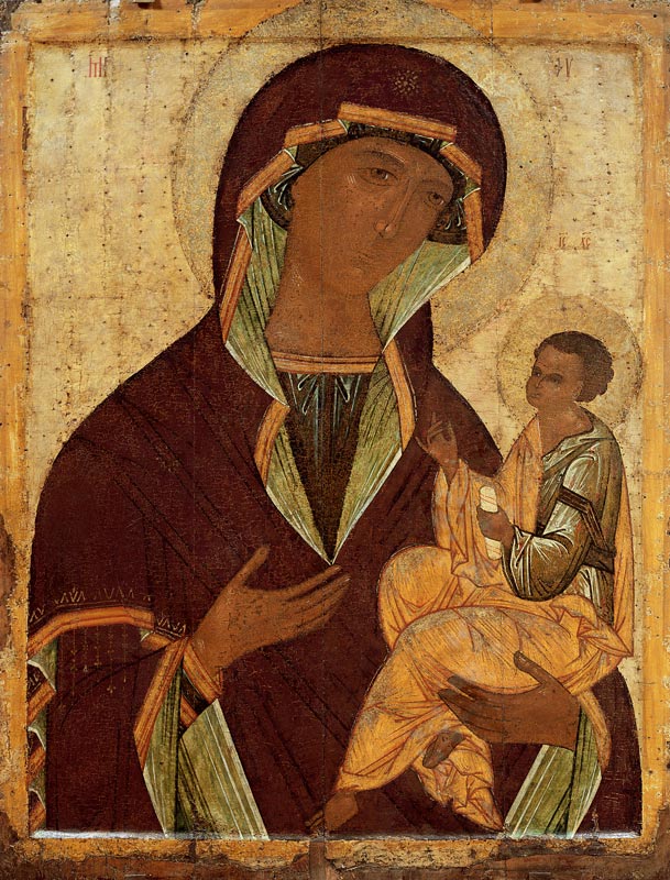 Virgin and Child a Scuola Russa