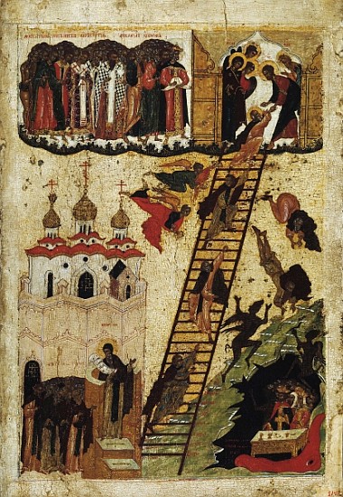 Heavenly ladder of St. John Climacus a Scuola Russa