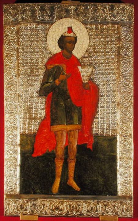 Icon of the Prophet Daniel, Moscow School a Scuola Russa