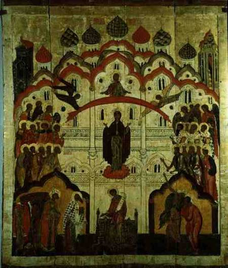 The Intercession, from the Church of the Intercession at Karelia a Scuola Russa