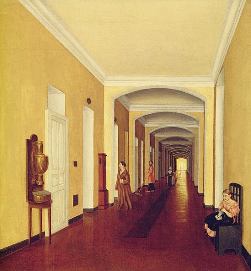 Interior in the Golitsyn Hospital, c.1840 a Scuola Russa