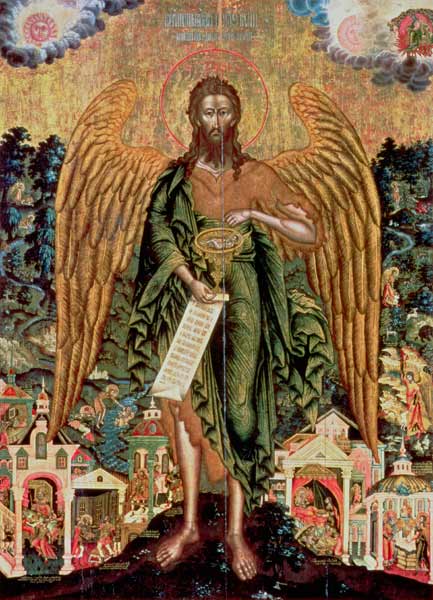 St. John the Baptist, Angel of the Wilderness a Scuola Russa